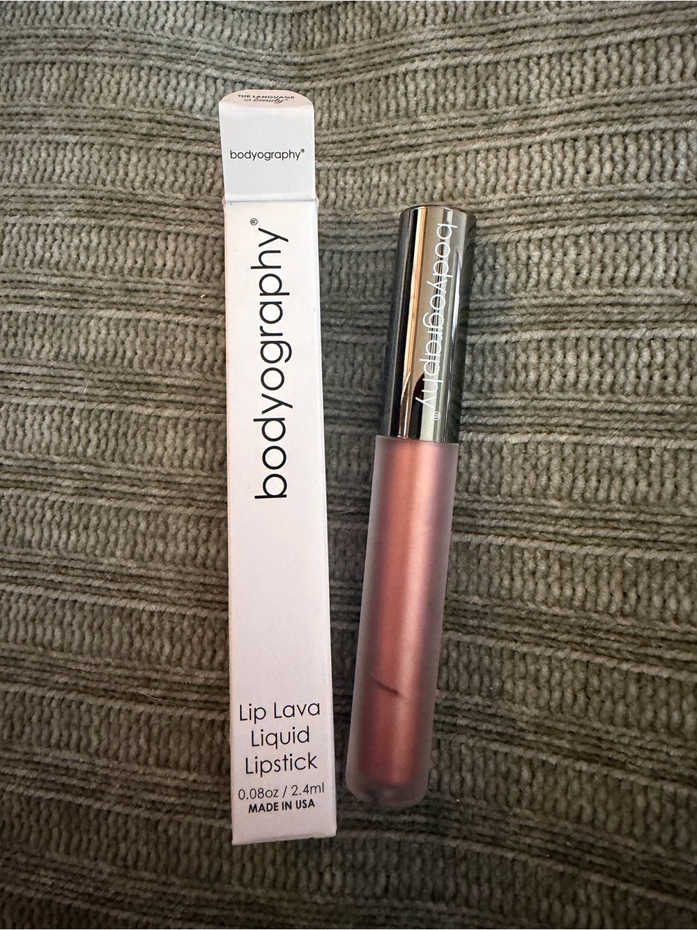 Bodyography Lip Lava Liquid Lipstick $20 msrp — Crystal Moon